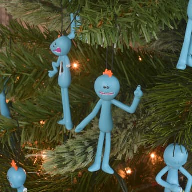 Numskull: Rick and Morty Mr. Meeseeks Juledekorationer (12-pak)