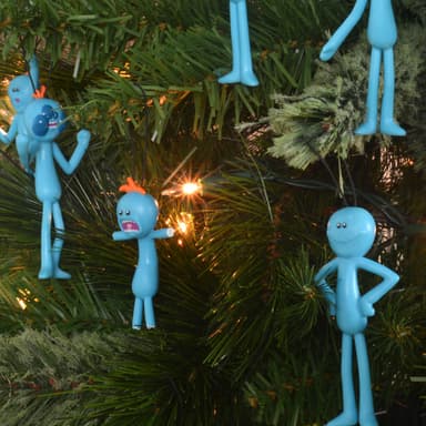 Numskull: Rick and Morty Mr. Meeseeks Juledekorationer (12-pak)