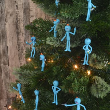 Numskull: Rick and Morty Mr. Meeseeks Juledekorationer (12-pak)