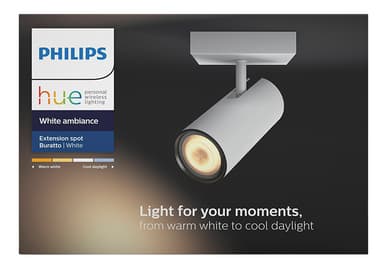 Philips Hue Buratto enkelt spotlight 5046131P8 (hvid)