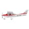 Top RC Cessna 182 rød - RTF