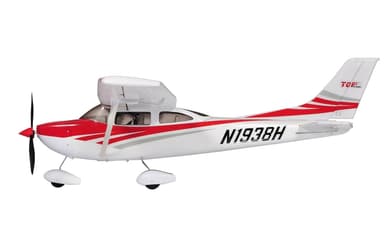 Top RC Cessna 182 rød - RTF