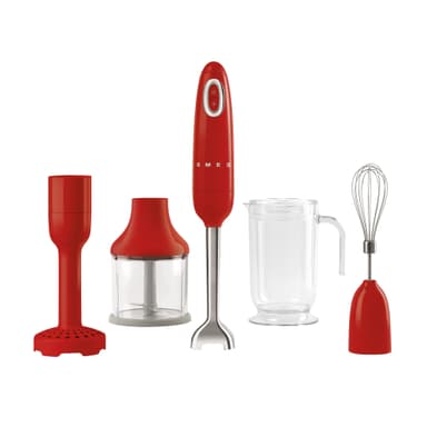Smeg 50’s style stavblender HBF02RDEU (rød)