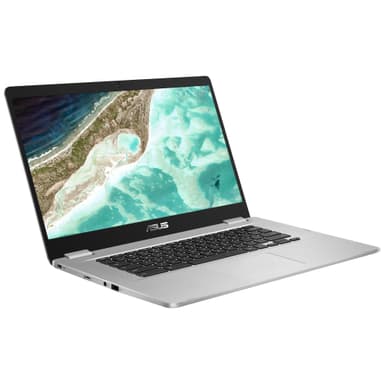 Asus Chromebook C523 15,6" HD bærbar computer (sølv/sort)