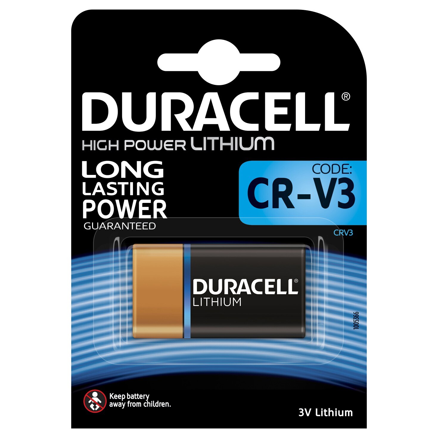 Duracell Ultra Photo batteri CR-V3 thumbnail