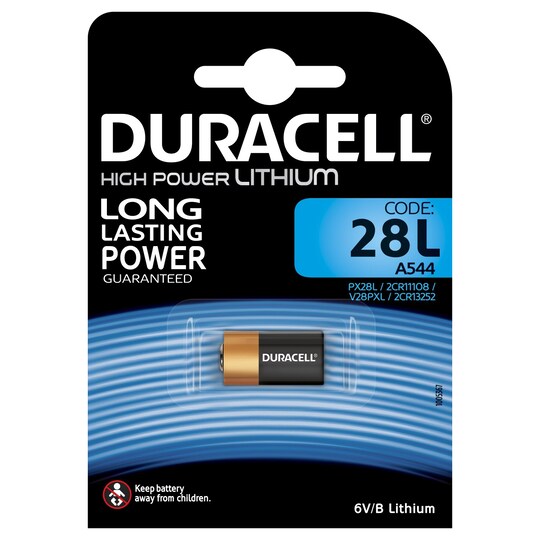 Duracell fotobatteri PCL28L