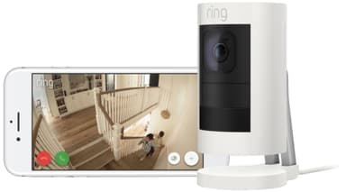 Ring Stick Up Elite kablet sikkerhedskamera (hvid)