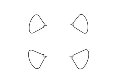 DJI Phantom 4 Part124 Obsidian Propeller Guard