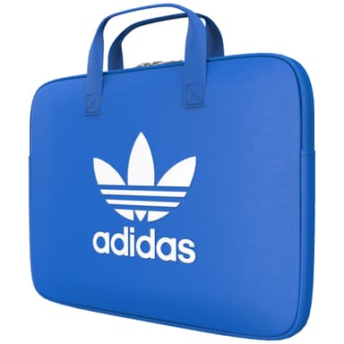 Adidas Originals 15,6" sleevetaske til bærbar computer (blå/hvid)