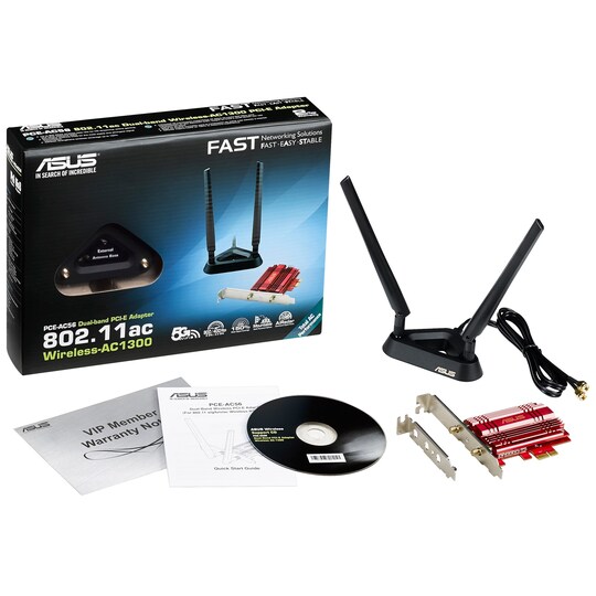 Asus PCE-AC56 wi-fi-ac PCIe adapter