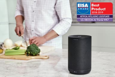 LG XBOOM AI ThinQ WK7 højttaler (sort)