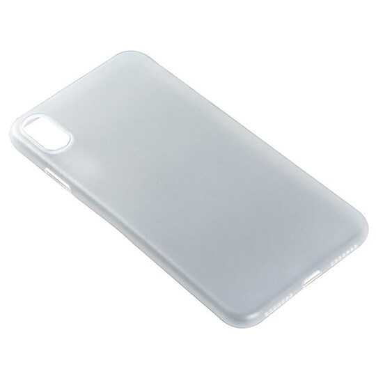 Gear iPhone X/Xs ultraslankt cover (hvid)