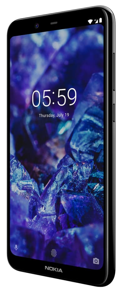 Nokia 5.1 Plus smartphone (gloss black)