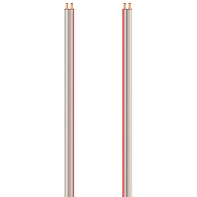 Hama højtalerkabel 2 x 1.5 mm² (5 m/gennemsigtig)