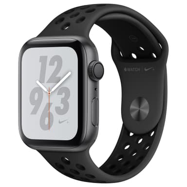 Apple Watch Series 4 Nike+ 44 mm (grey alu/anthr+sort rem) Apple Watch Series 4 Nike+ 44 mm (grey alu/anthr+sort rem)