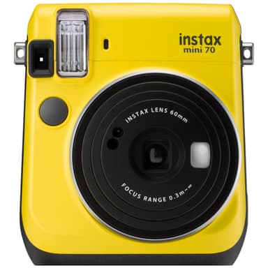 Fujifilm Instax mini 70 kompaktkamera (gul)