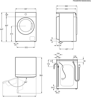 Electrolux washing_machines fw20l7140