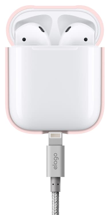 Elago AirPods holder i silikone (hvid)