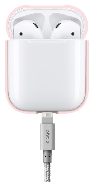Elago AirPods holder (pink)