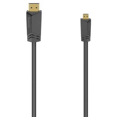 Hama HDMI A-HDMI Micro D-kabel - Ethernet (1,5 m)