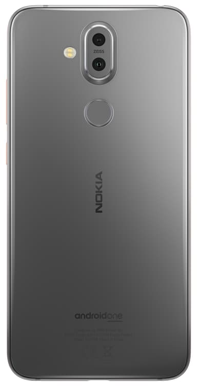 Nokia 8.1 smartphone (stål/kobber)