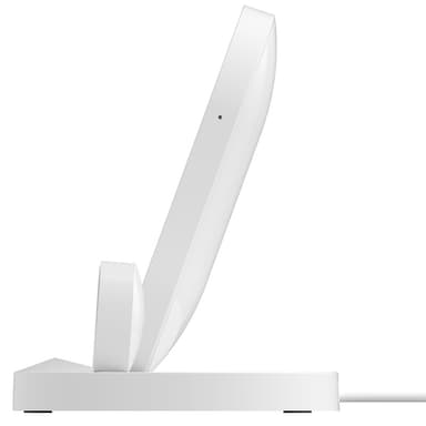 Belkin BOOST UP trådløs opladerdock til iPhone/Apple Watch (hvid)