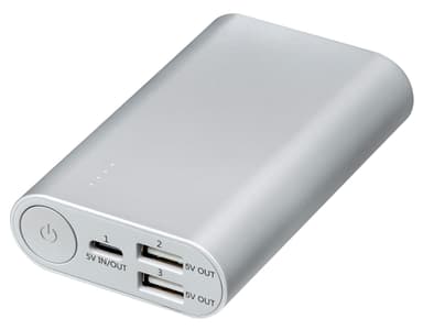 Goji powerbank 10.050 mAh (sølv)