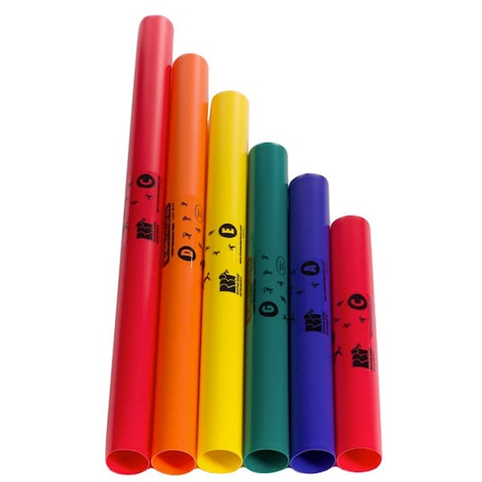 Boomwhackers - sæt med 6