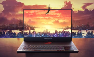 Asus ROG Zephyrus S GX701 17,3" bærbar gaming-computer (sort)