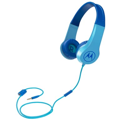 Motorola Squads 200 on-ear hovedtelefoner (blå)