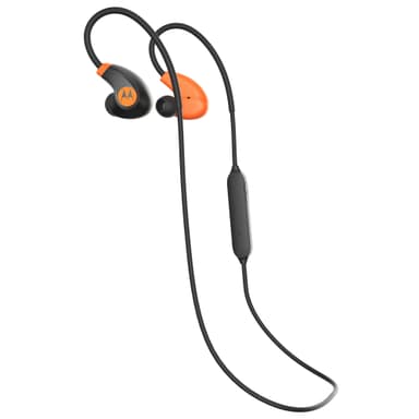 Motorola VerveLoop 2+ trådløse in-ear hovedtelefoner (sort/orange)