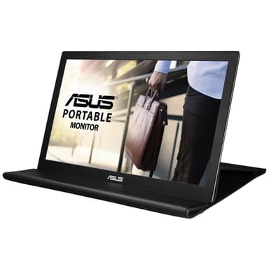 Asus MB169B+ 15,6" bærbar skærm (sort/sølv)