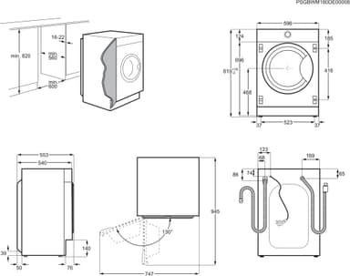 Electrolux PerfectCare 700 vaskemaskine/tørretumbler EW7F5247A4