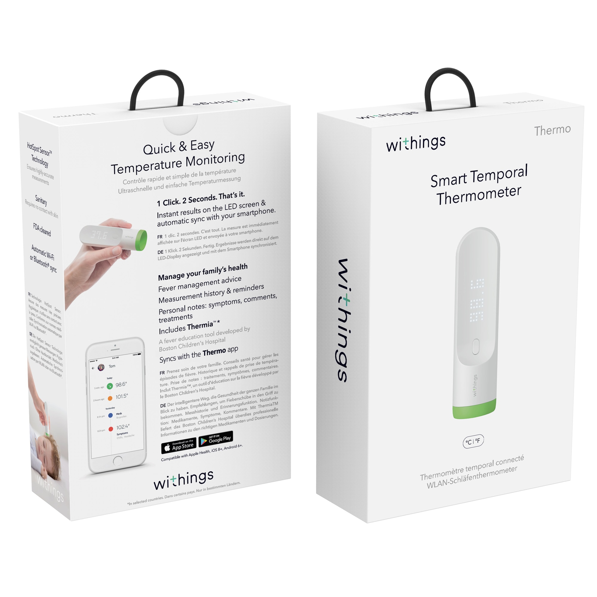 Withings Thermo termometer WITSCT1 thumbnail