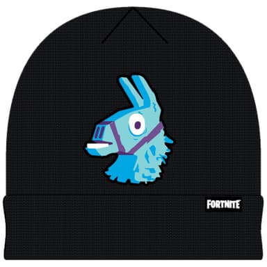 Fortnite beanie - Lama broderi (sort)