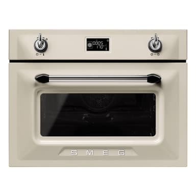 SMEG MICRO BUILT IN CREAM 45CM