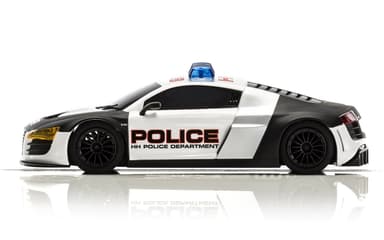 Scalextric audi r8 politibil