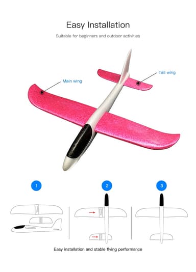 Top RC Mini svævefly Green