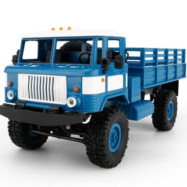 WPL Militær lastbil - Offroad RTR - 1:16 Blå