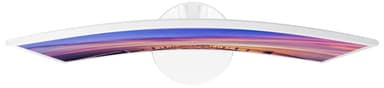Samsung C32F391 32" buet skærm (hvid)