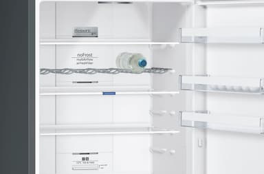 Siemens iQ300 kølefryseskab KG49NXX4A (sort/stål)