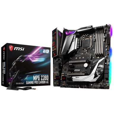 MSI MPG Z390 Gaming Pro Carbon AC bundkort