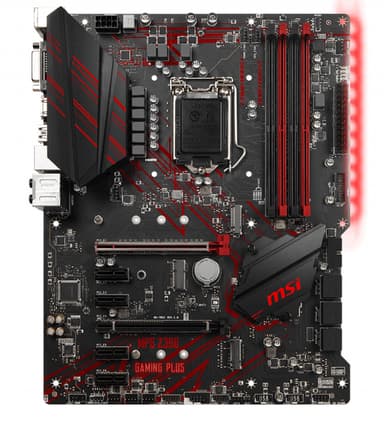 MSI MPG Z390 Gaming Plus bundkort