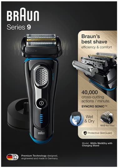 Braun Series 9 shaver 9242s