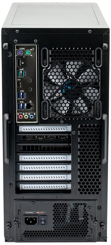 Edge E-Sport stationær gaming-computer 2070/Intel (sort)