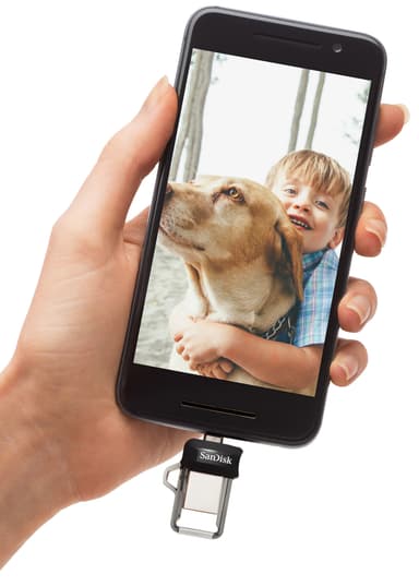 SanDisk Ultra Dual USB 3.0 USB-stik 128 GB