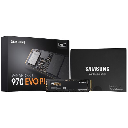 Samsung 970 EVO Plus intern M.2 SSD (250 GB)
