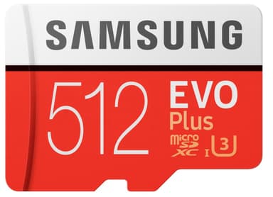 Samsung Evo Plus Micro SDXC UHS-3 kort 512 GB