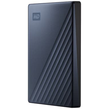 WD My Passport Ultra USB-C bærbar harddisk 2 TB (blå)