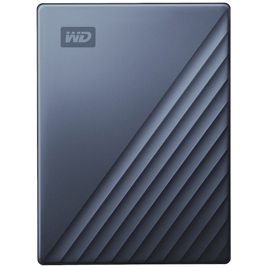 WD My Passport Ultra USB-C bærbar harddisk 2 TB (blå)